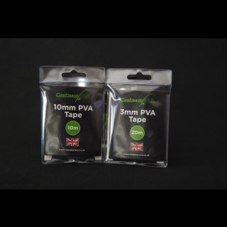 Castaway PVA-Tape breite 3 mm, 20 m (0,25 &euro; / m) &amp; breite 10 mm (0,55 &euro; / m).