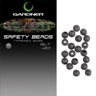 Gardner Tackle Covert Safety Beads, Gummiperlen.